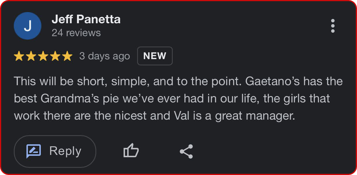 Customer Review 1