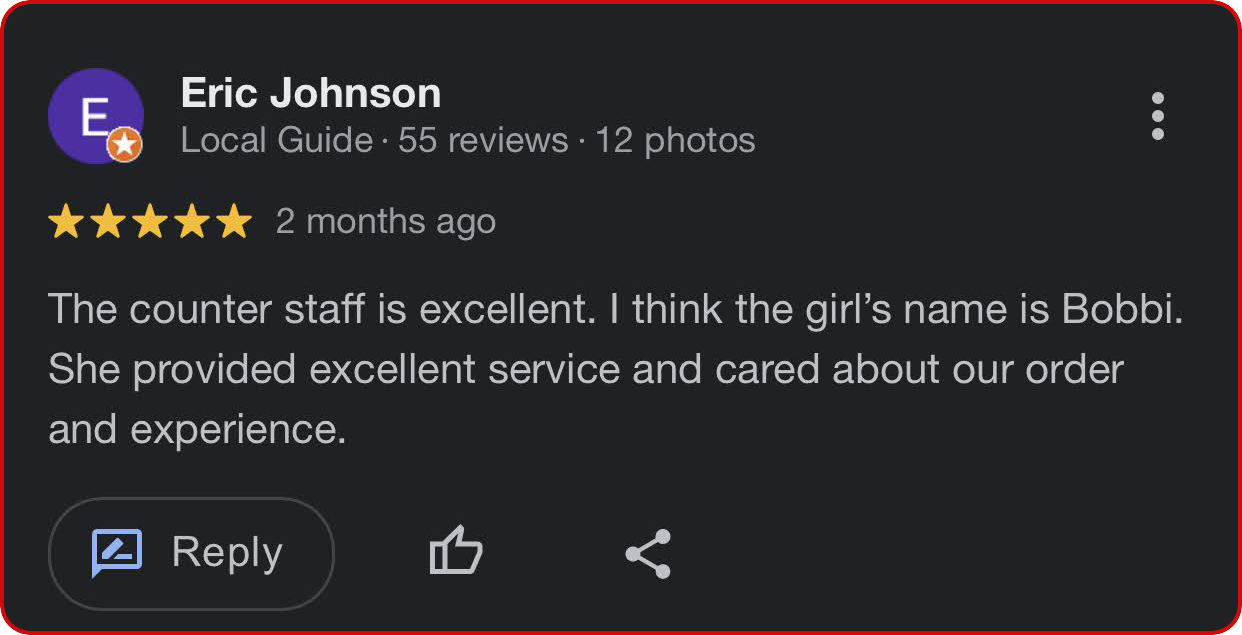Customer Review 3